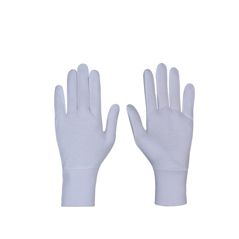 دستکش نخی سفید درجه ۱ (ضد حساسیت) بسته ۱۰ جفتی